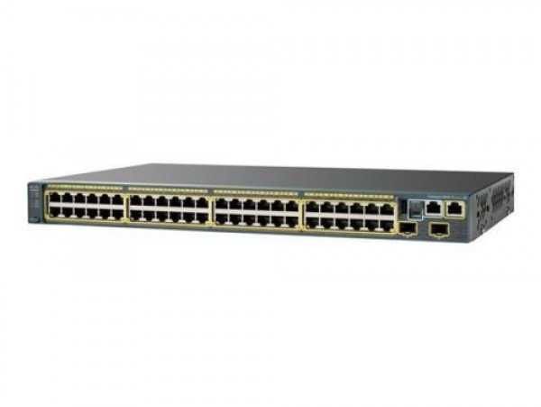 Cisco Catalyst 2960-XR 48 GigE, 4 x 1G SFP+, IP Lite, WS-C2960XR-48TS-I